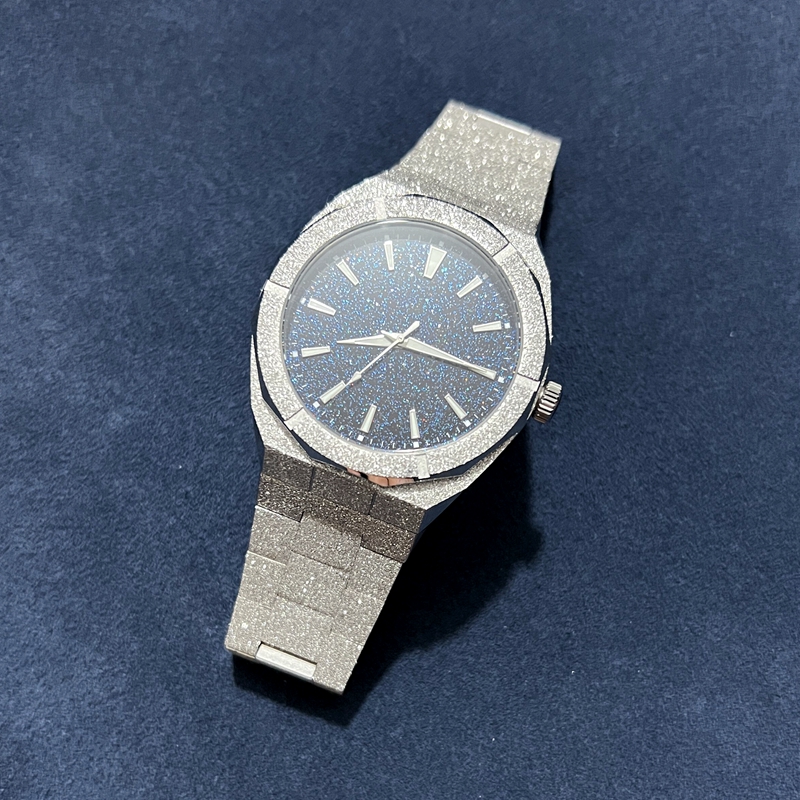 Luxury Lifestyle Gifts - Golden Watch Stardust Brushed Starry Sky