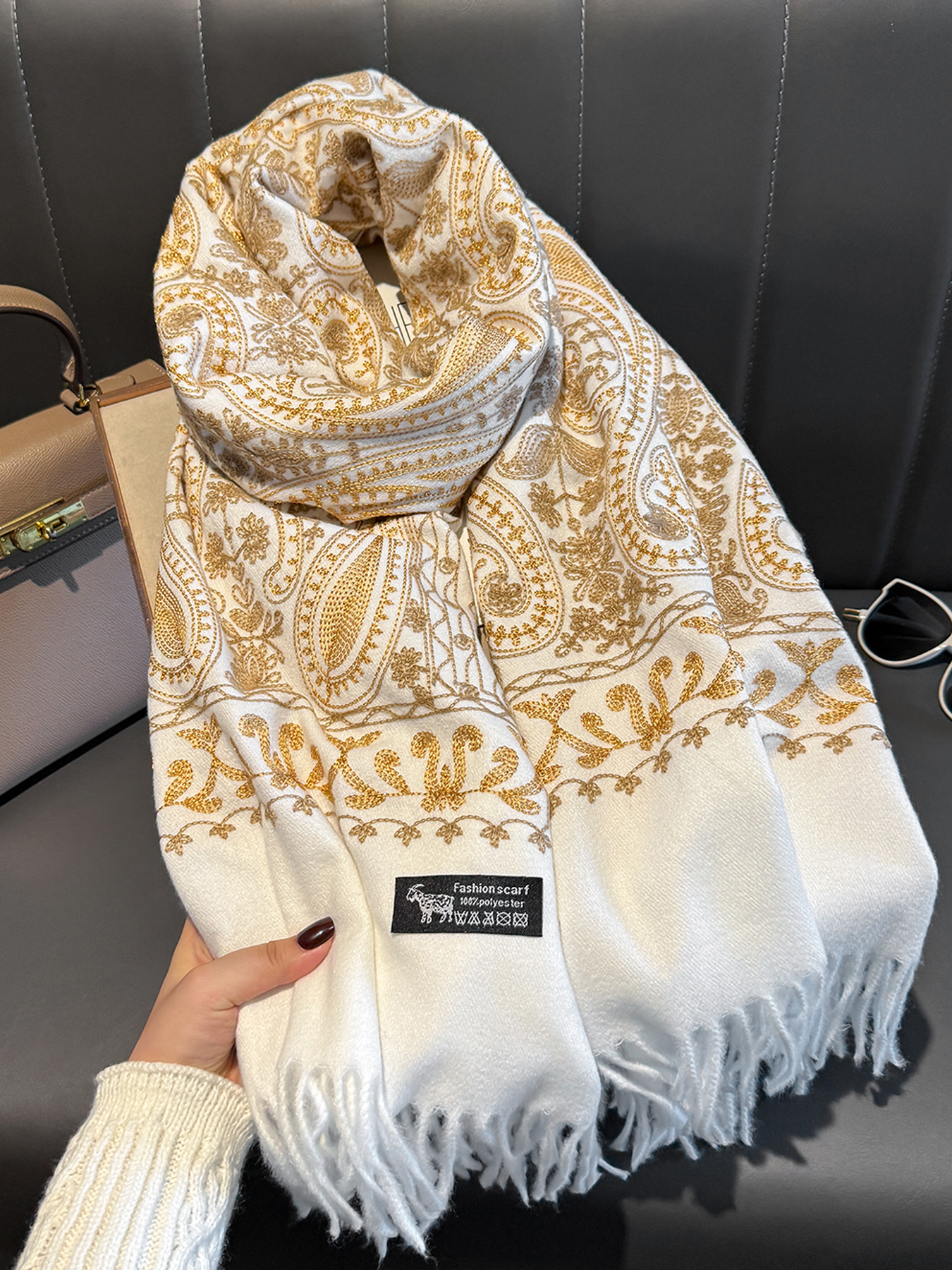 Luxury Thick Warm Paisley Pash - Cashmere Throw Blanket recensione e prezzo