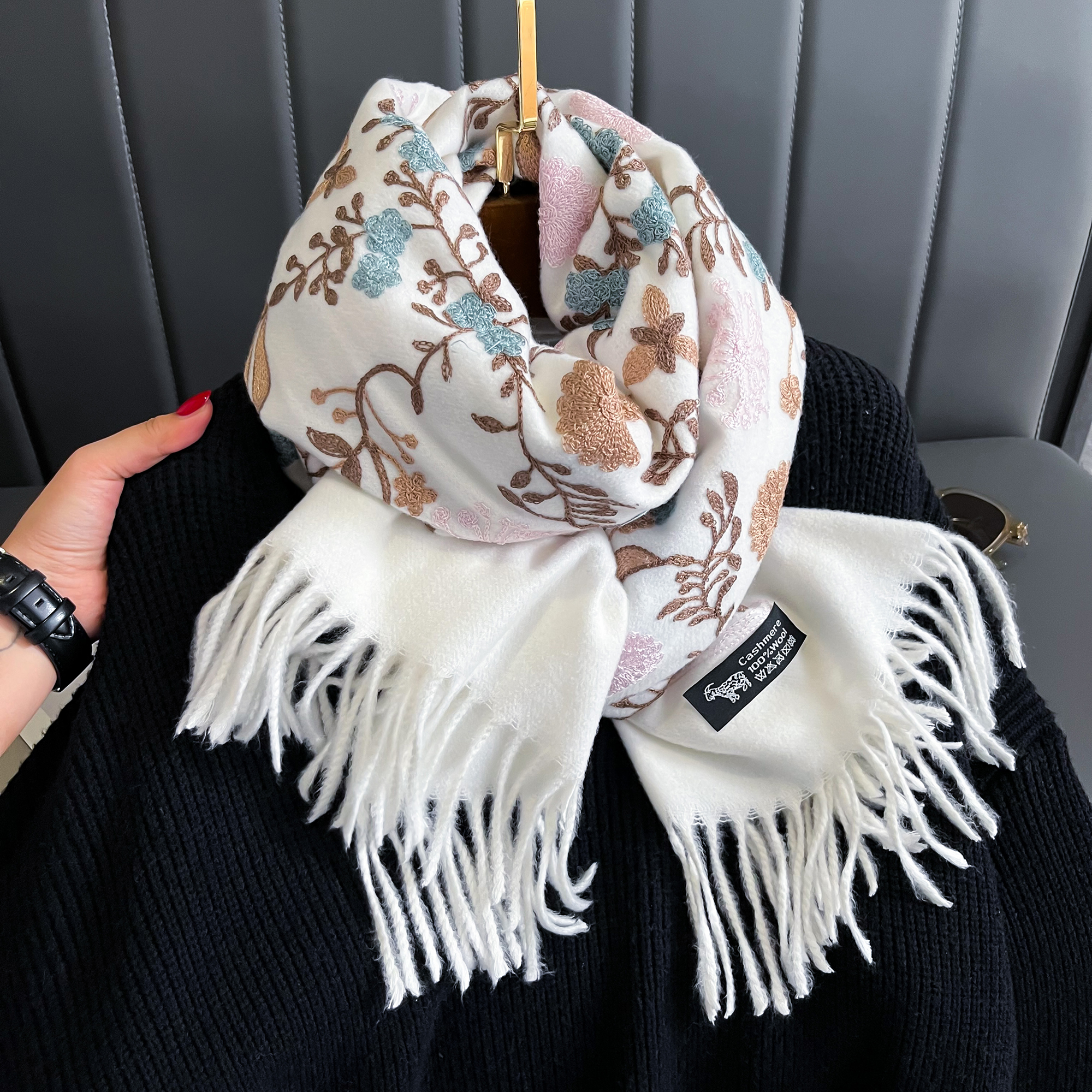 New Winter Warm Cashmere Scarf - Cashmere Throw Blanket recensione e prezzo