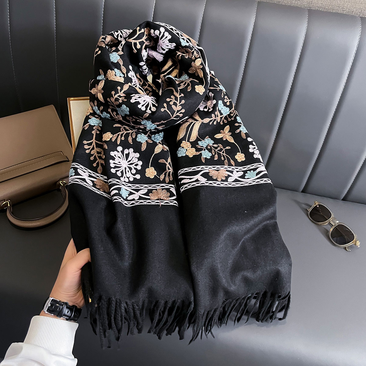New Winter Warm Cashmere Scarf - Cashmere Throw Blanket recensione e prezzo