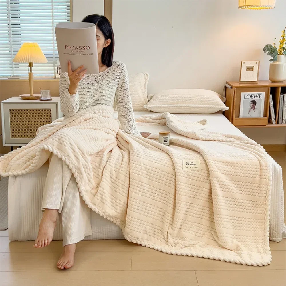 Winter Blanket Thickened Warm  - Cashmere Throw Blanket recensione e prezzo