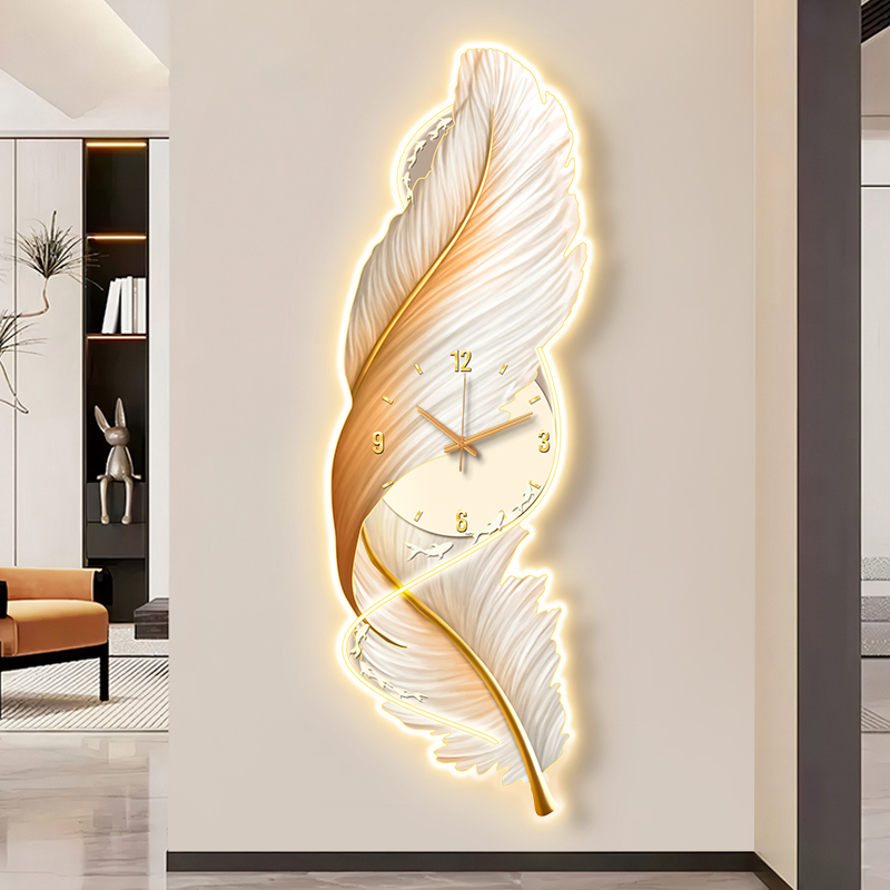 Big Size Art Mural Clock Wall  - Luxury Lifestyle Furniture recensione e prezzo