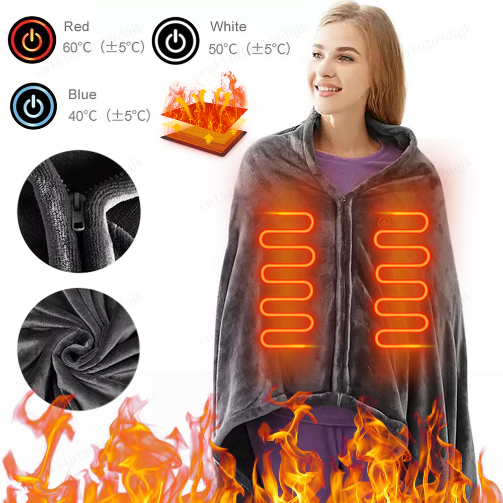 Office Wearable USB Electric H - Cashmere Throw Blanket recensione e prezzo