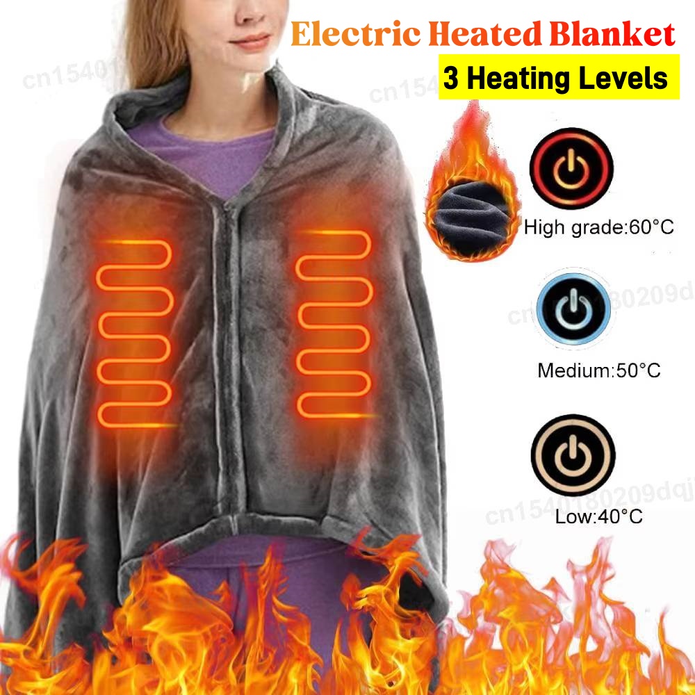 Office Wearable USB Electric H - Cashmere Throw Blanket recensione e prezzo