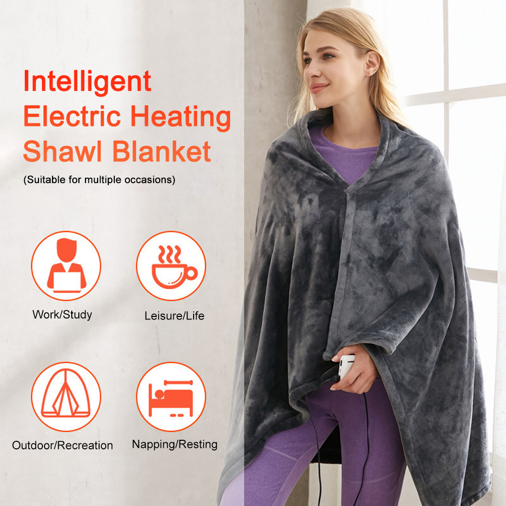 Office Wearable USB Electric H - Cashmere Throw Blanket recensione e prezzo