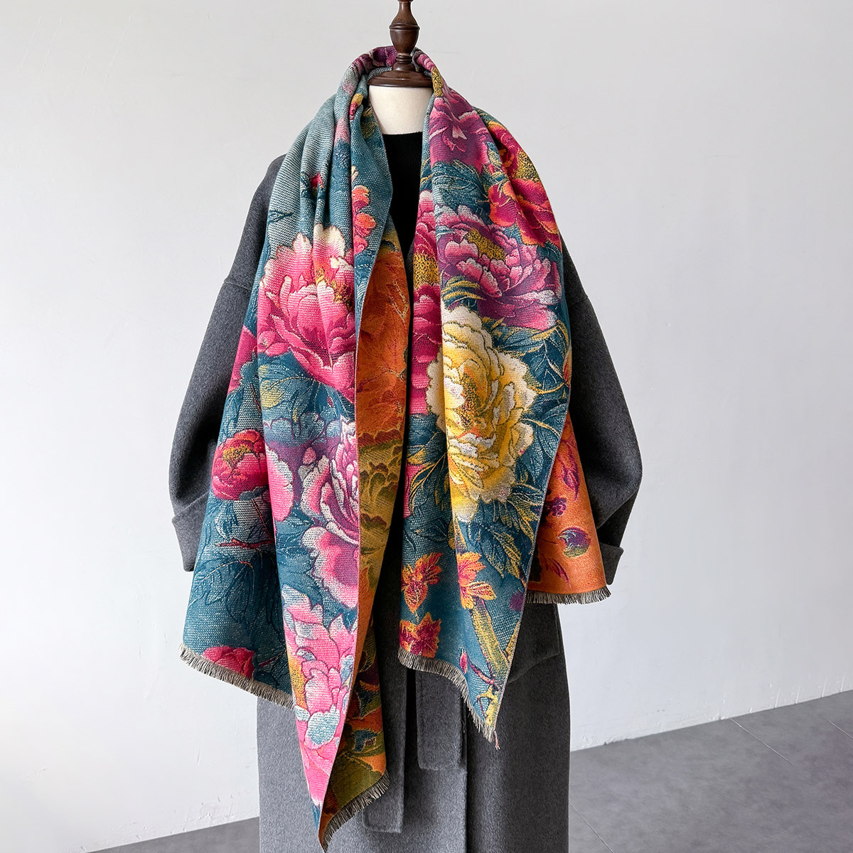 Warm Cashmere Scarf Women Shaw - Cashmere Throw Blanket recensione e prezzo