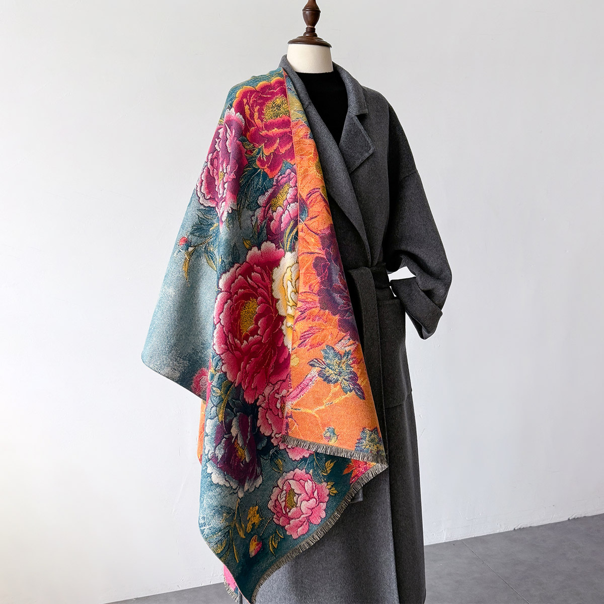 Warm Cashmere Scarf Women Shaw - Cashmere Throw Blanket recensione e prezzo