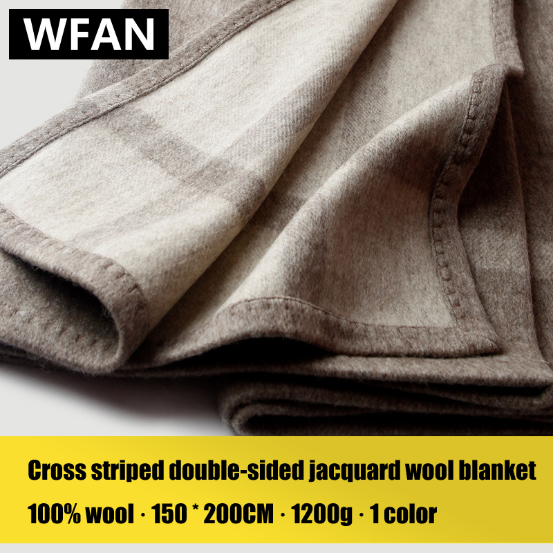 Cross Striped Double sided Jac - Cashmere Throw Blanket recensione e prezzo