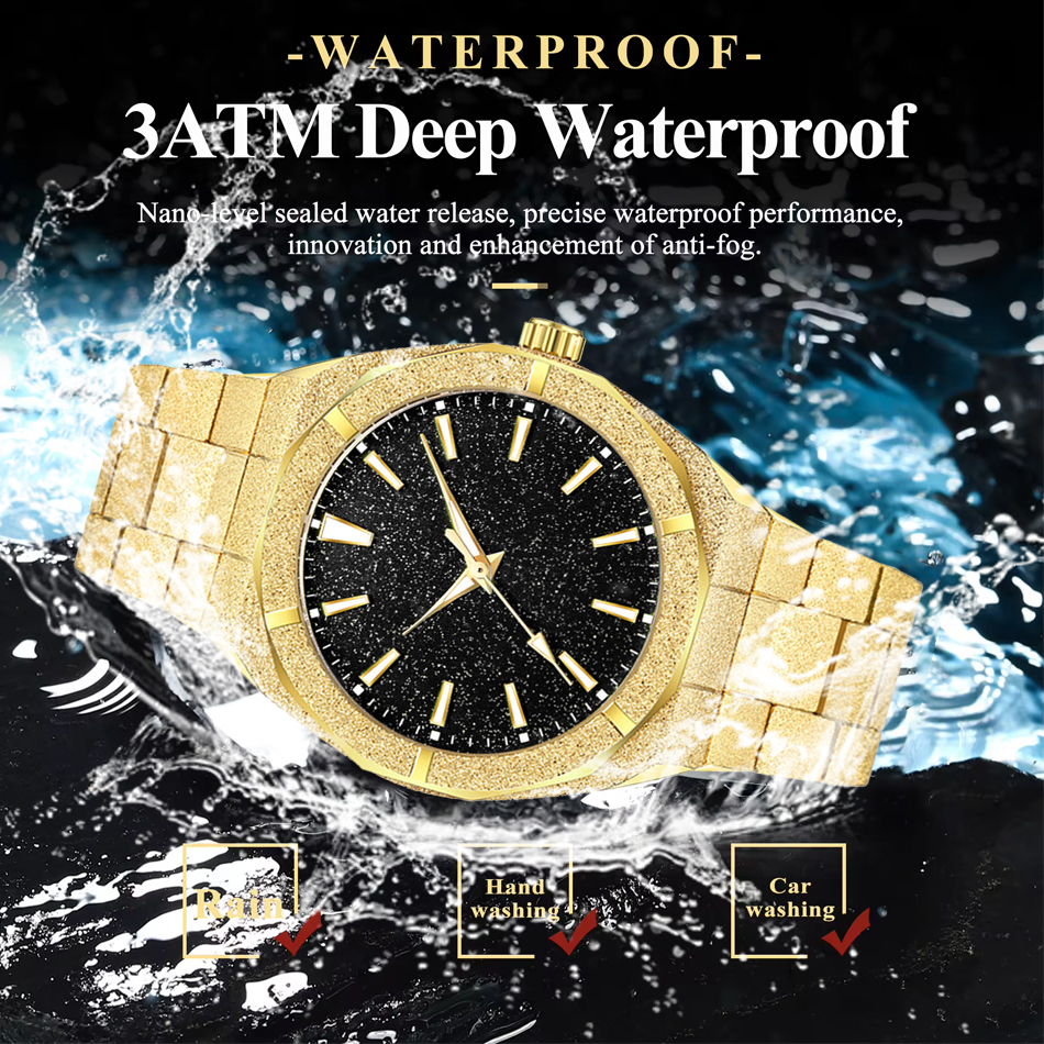 Golden Watch Stardust Brushed  - Luxury Lifestyle Gifts recensione e prezzo
