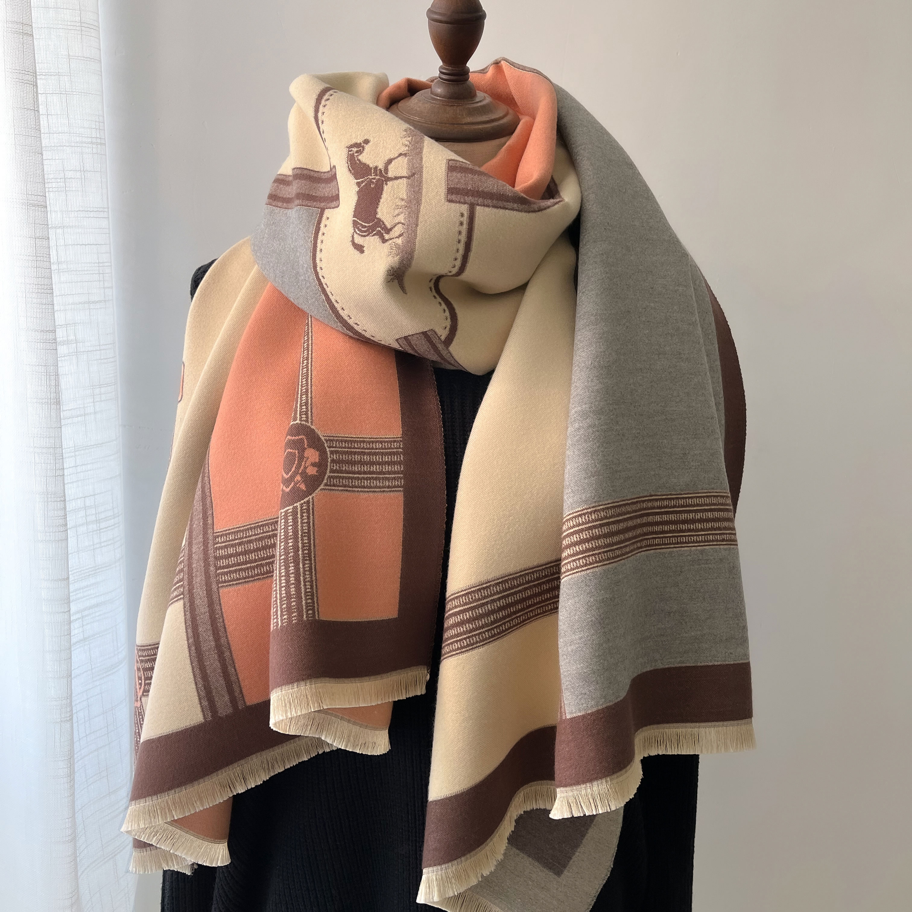 Winter Cashmere Scarf Women Lu - Cashmere Throw Blanket recensione e prezzo