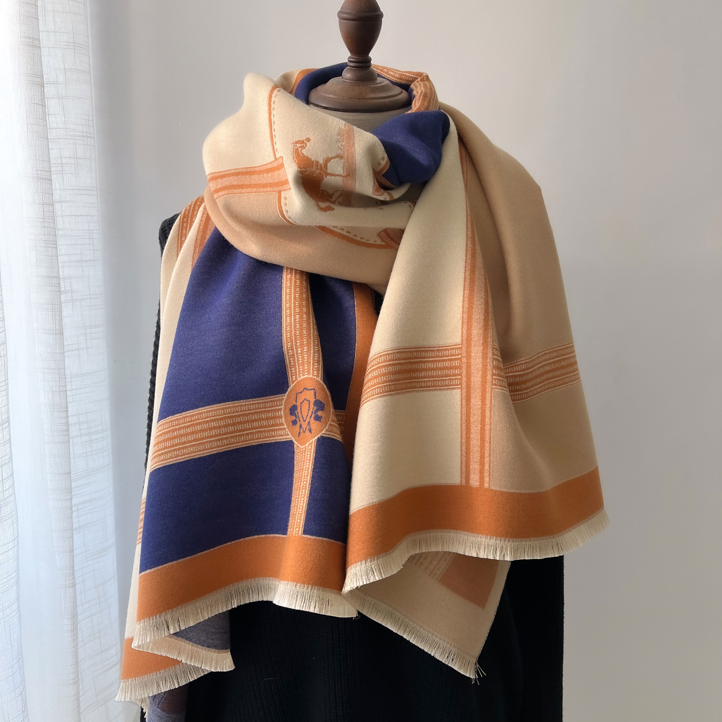 Winter Cashmere Scarf Women Lu - Cashmere Throw Blanket recensione e prezzo