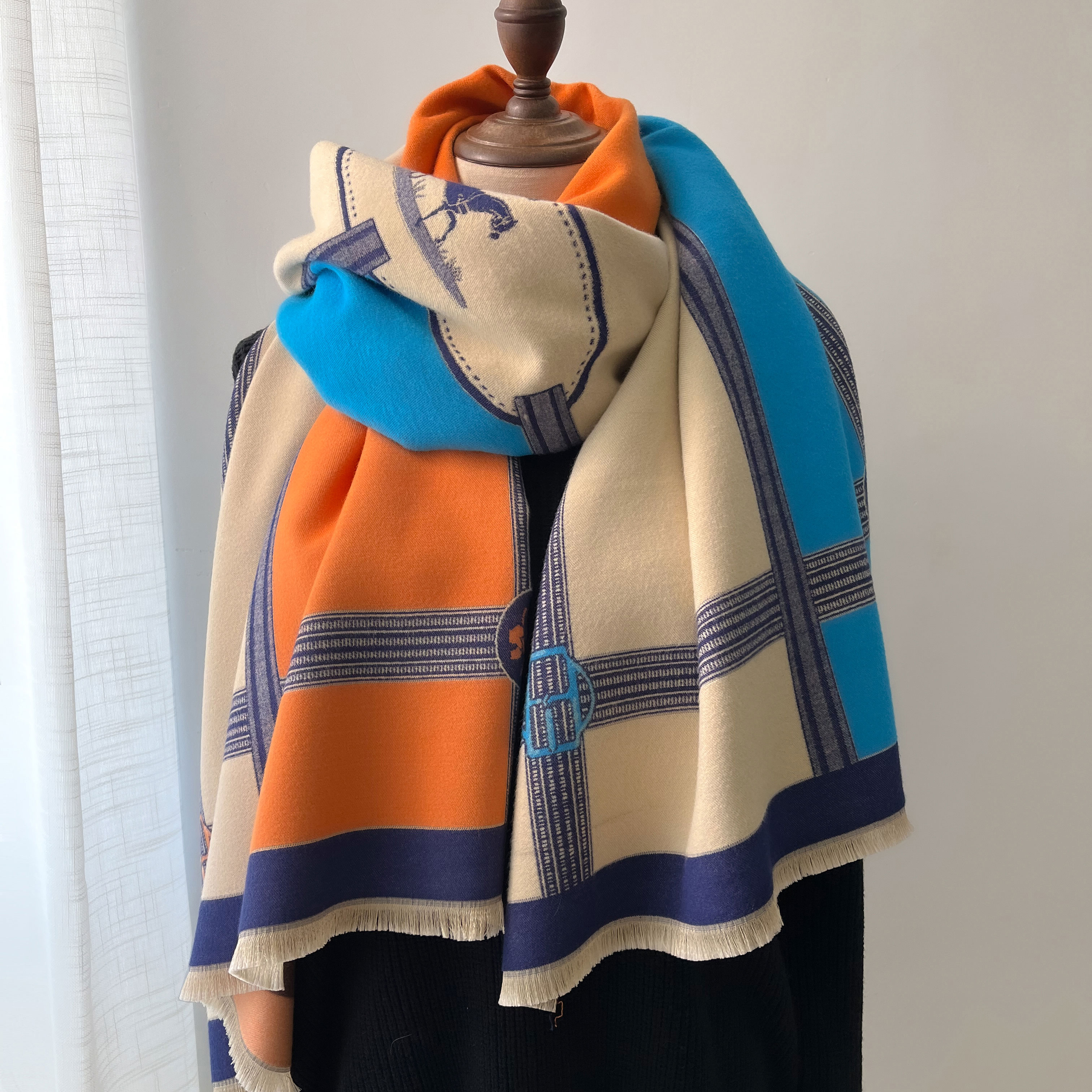 Winter Cashmere Scarf Women Lu - Cashmere Throw Blanket recensione e prezzo