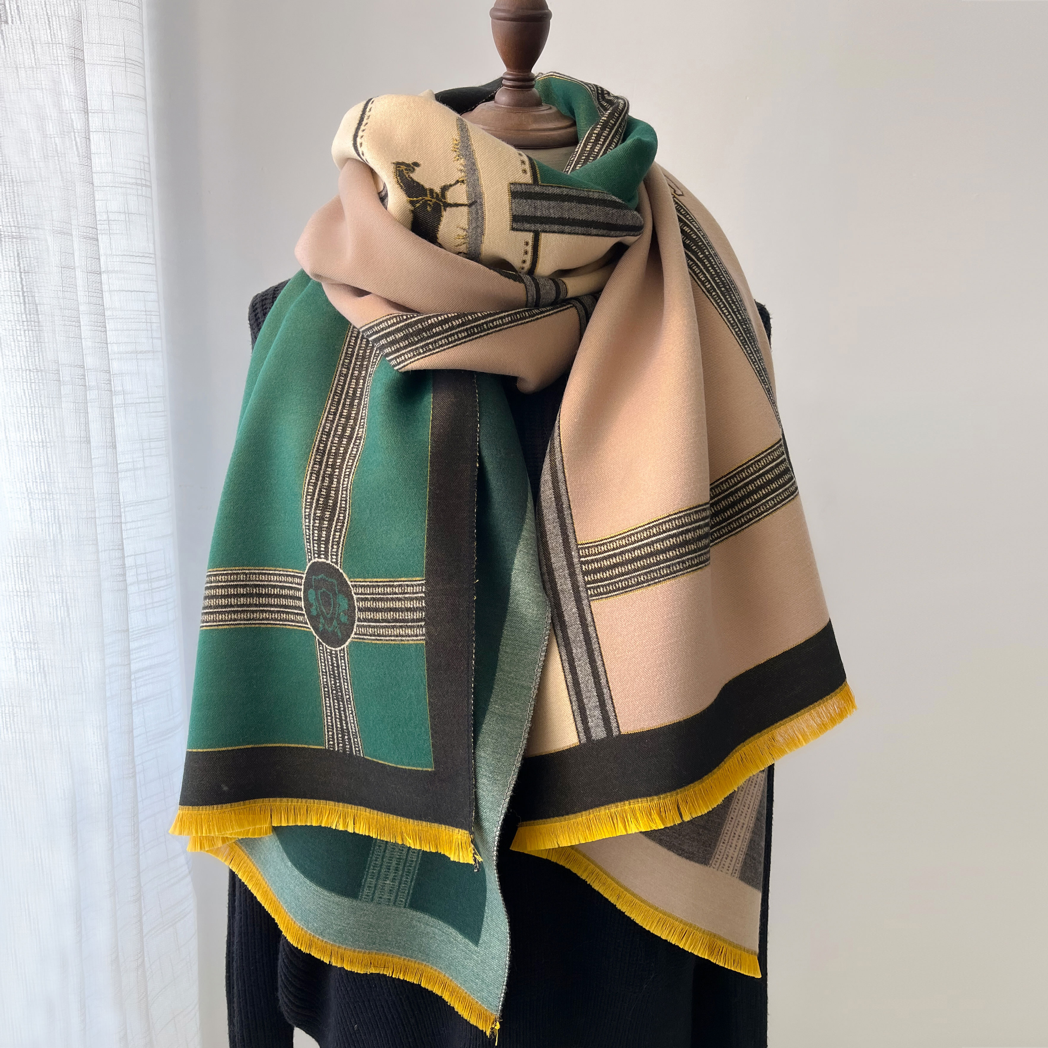 Winter Cashmere Scarf Women Lu - Cashmere Throw Blanket recensione e prezzo