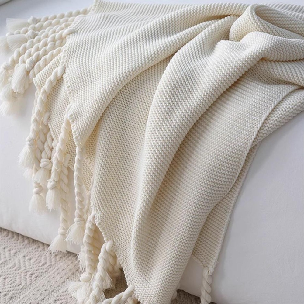 Nordic Knit Throw Blanket Hand - Cashmere Throw Blanket recensione e prezzo