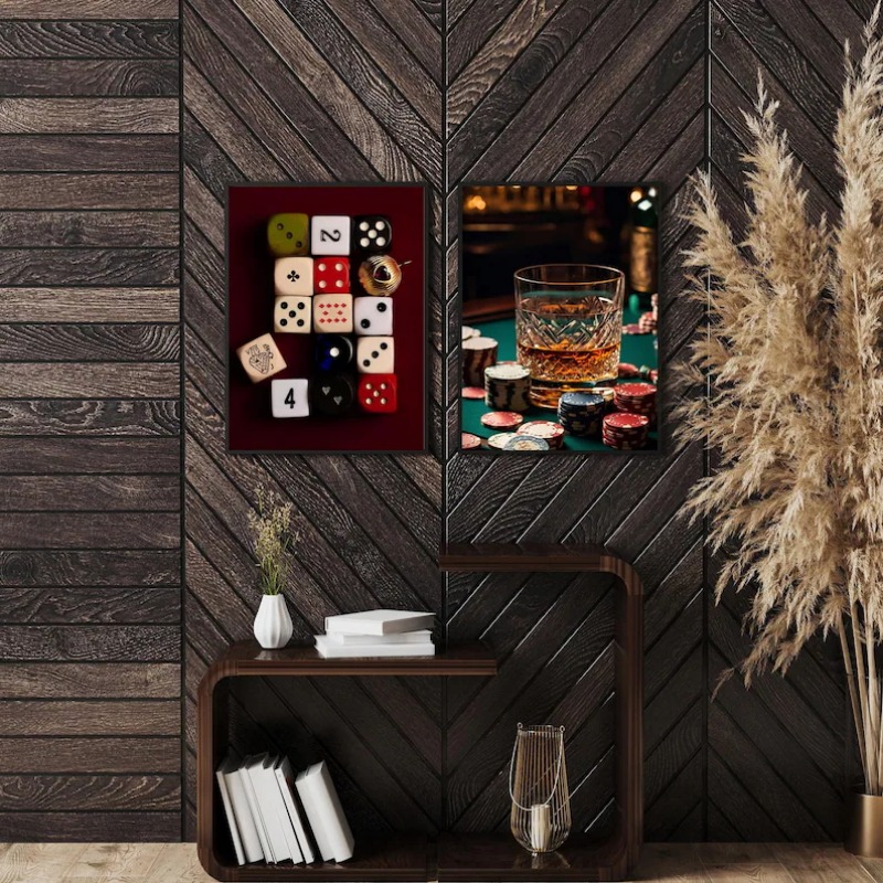 Retro Nightlife Casino Poker D - Luxury Lifestyle Furniture recensione e prezzo