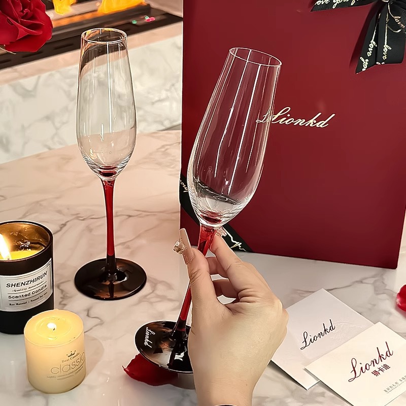 HYS high-end gift champagne cu - Crystal Wine Glass recensione e prezzo