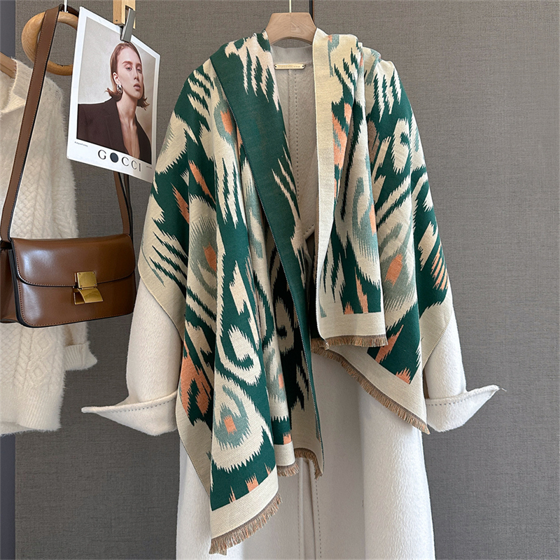 2025 Brand Warm Cashmere Ponch - Cashmere Throw Blanket recensione e prezzo