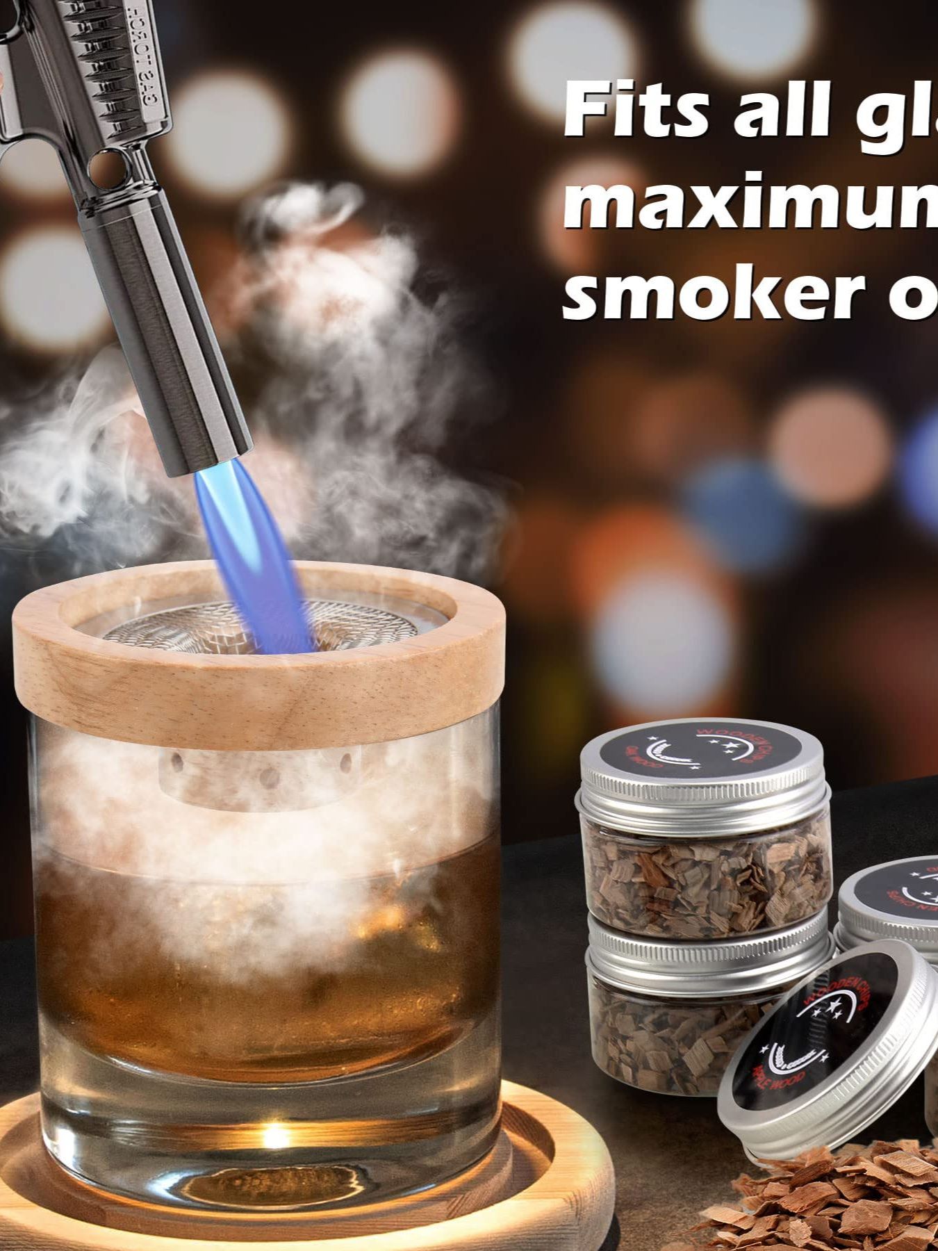 Whiskey Glass with Smoking Kit - Crystal Wine Glass recensione e prezzo