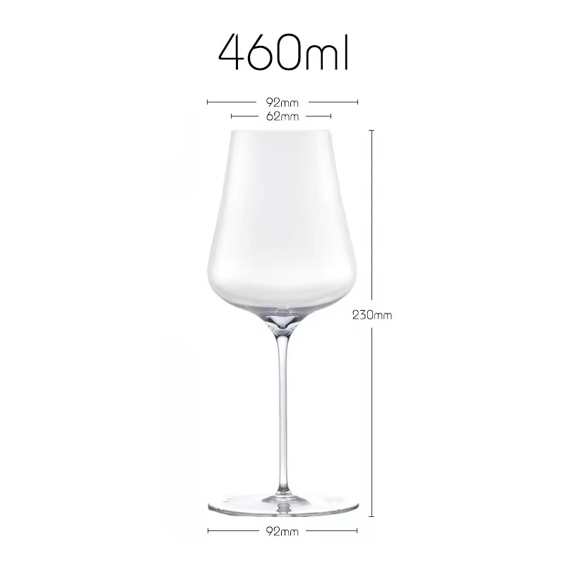 2PCS 460ml White Wine Riesling - Crystal Wine Glass recensione e prezzo