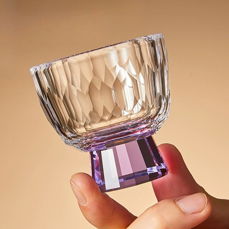 1 Pcs 50ml Diamond Cutting Cry - Crystal Wine Glass recensione e prezzo