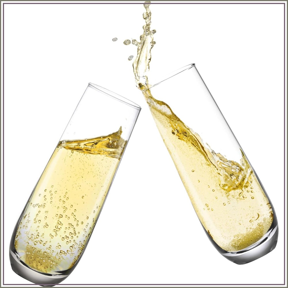 Hand Blown Crystal Champagne F - Crystal Wine Glass recensione e prezzo