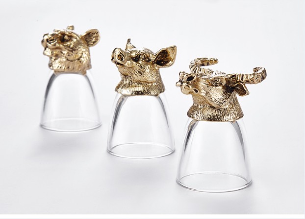 Luxury 12 Zodiac Animal Head C - Crystal Wine Glass recensione e prezzo