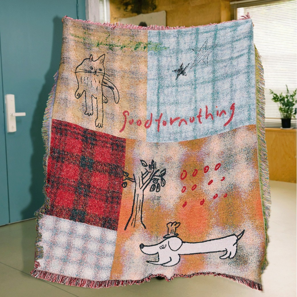 Textile City Retro Patchwork J - Cashmere Throw Blanket recensione e prezzo