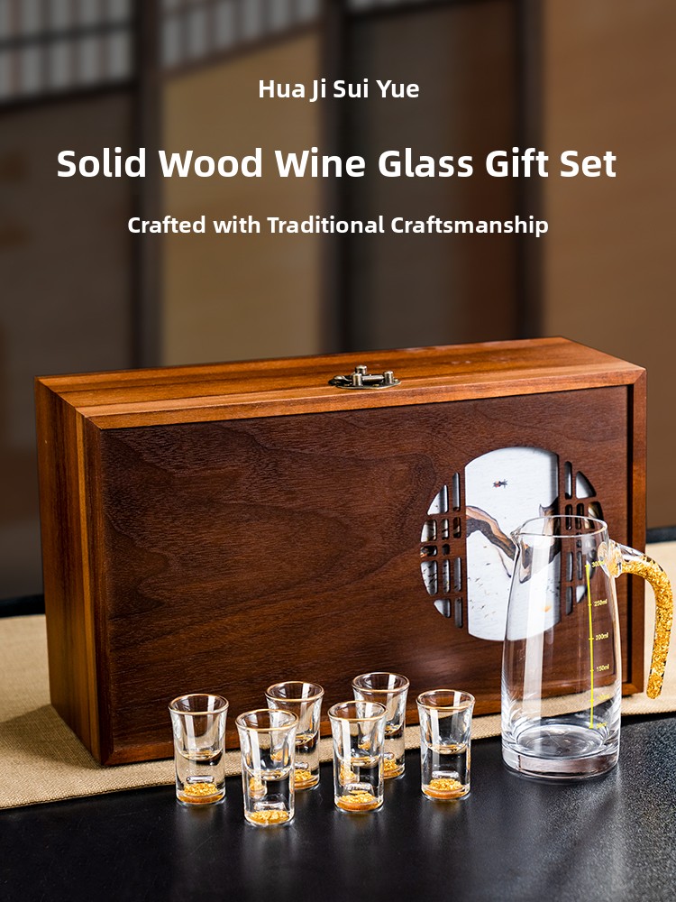 Chinese Style  Wood White Wine - Crystal Wine Glass recensione e prezzo