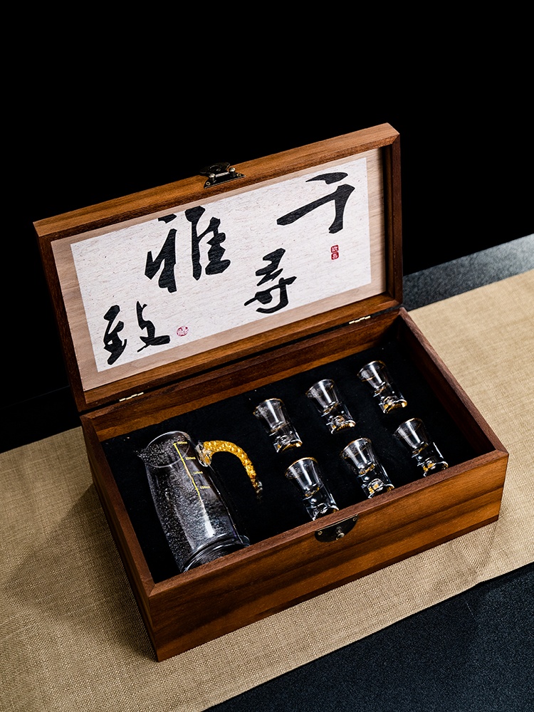 Chinese Style  Wood White Wine - Crystal Wine Glass recensione e prezzo