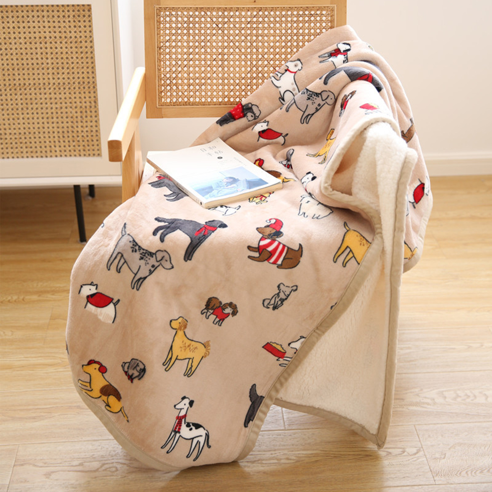 Retro Double Blanket Thickened - Cashmere Throw Blanket recensione e prezzo
